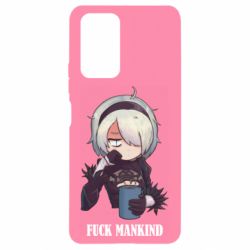 Чохол для Xiaomi Redmi Note 10 Pro Nier. Fuck Mankind - PrintSalon