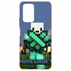 Чехол для Xiaomi Redmi Note 10 Pro Novaskin Minecraft - PrintSalon