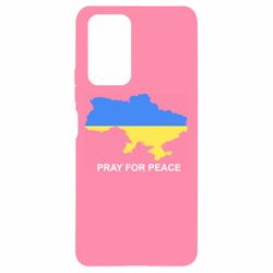 Чехол для Xiaomi Redmi Note 10 Pro Pray for peace - PrintSalon