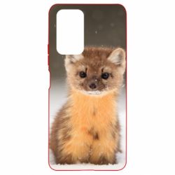 Чехол для Xiaomi Redmi Note 10 Pro Пушистая куница - PrintSalon