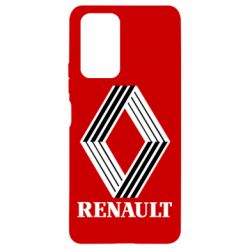 Чехол для Xiaomi Redmi Note 10 Pro Renault Logo 1972 - PrintSalon