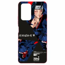 Чохол для Xiaomi Redmi Note 10 Pro shattered Itachi art - PrintSalon