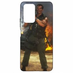 Чохол для Xiaomi Redmi Note 10 Pro Шварценегер з базукою