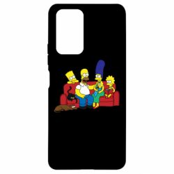 Чехол для Xiaomi Redmi Note 10 Pro Simpsons At Home - PrintSalon