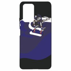 Чохол для Xiaomi Redmi Note 10 Pro Skater death - PrintSalon