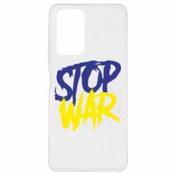 Чехол для Xiaomi Redmi Note 10 Pro Stop this war - PrintSalon