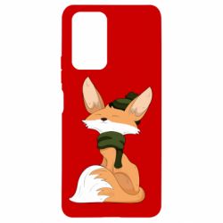 Чехол для Xiaomi Redmi Note 10 Pro The Fox in the Hat - PrintSalon
