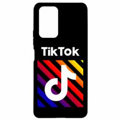 Чехол для Xiaomi Redmi Note 10 Pro Tik Tok Colorful Logo - PrintSalon