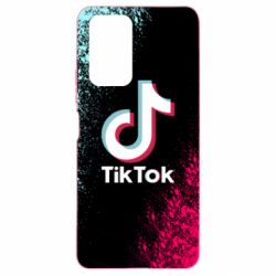 Чехол для Xiaomi Redmi Note 10 Pro Tiktok spray art - PrintSalon