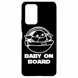 Чехол для Xiaomi Redmi Note 10 Pro Вaby on board - PrintSalon