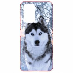 Чохол для Xiaomi Redmi Note 10 Pro Winter Husky - PrintSalon