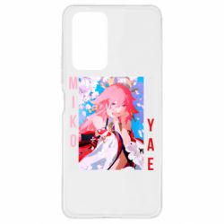 Чехол для Xiaomi Redmi Note 10 Pro Yae Miko art - PrintSalon
