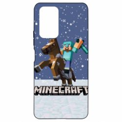 Чохол для Xiaomi Redmi Note 10 Pro Зимовий Майнкрафт - PrintSalon