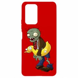 Чехол для Xiaomi Redmi Note 10 Pro Zombie with a duck - PrintSalon