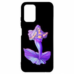 Чехол для Xiaomi Redmi Note 10 4G/10s Purple Mermaid Barbie - PrintSalon