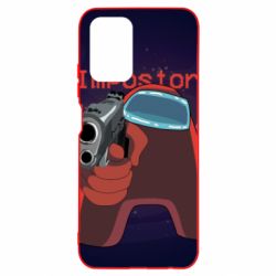 Чохол для Xiaomi Redmi Note 10 4G/10s Red With A Gun - PrintSalon