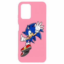 Чехол для Xiaomi Redmi Note 10 4G/10s Sonic and the jump - PrintSalon