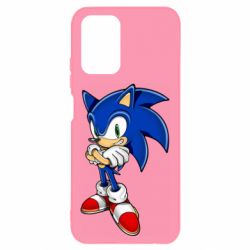 Чехол для Xiaomi Redmi Note 10 4G/10s Sonic with smile - PrintSalon
