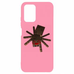 Чехол для Xiaomi Redmi Note 10 4G/10s Spider from Minecraft - PrintSalon