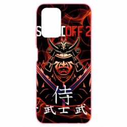 Чехол для Xiaomi Redmi Note 10 4G/10s Standoff Samurai And Fire - PrintSalon