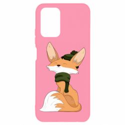 Чехол для Xiaomi Redmi Note 10 4G/10s The Fox in the Hat - PrintSalon