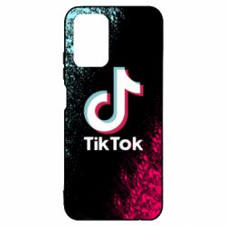 Чехол для Xiaomi Redmi Note 10 4G/10s Tiktok spray art - PrintSalon