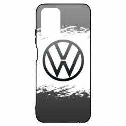 Чохол для Xiaomi Redmi Note 10 4G/10s Volkswagen logo and grunge - PrintSalon