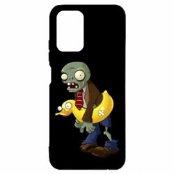 Чехол для Xiaomi Redmi Note 10 4G/10s Zombie with a duck-PrintSalon Чехол для Xiaomi Redmi Note 10 4G/10s Zombie with a duck