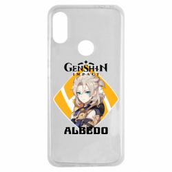 Чохол для Xiaomi Redmi Note 7 Albedo Genshin Impact - PrintSalon