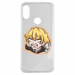 Чехол для Xiaomi Redmi Note 7 Angry Zenitsu Agatsuma - PrintSalon