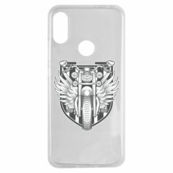 Чехол для Xiaomi Redmi Note 7 Bike Shield Art - PrintSalon