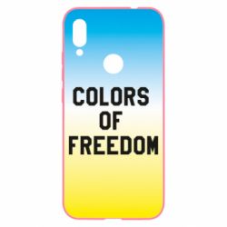 Чехол для Xiaomi Redmi Note 7 Colors of our freedom - PrintSalon