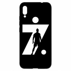 Чехол для Xiaomi Redmi Note 7 Cristiano Ronaldo Silhouette Art - PrintSalon