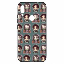 Чехол для Xiaomi Redmi Note 7 Cute Tanjiro with Nezuko - PrintSalon
