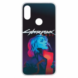 Чохол для Xiaomi Redmi Note 7 Cyberpunk Girl Portrait - PrintSalon