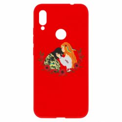 Чохол для Xiaomi Redmi Note 7 Дівчина цілує солдата