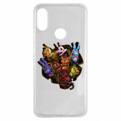 Чохол для Xiaomi Redmi Note 7 Five Nights At Freddy's monsters