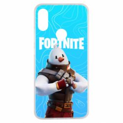 Чехол для Xiaomi Redmi Note 7 Fortnite Snowman - PrintSalon