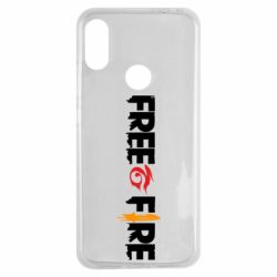 Чехол для Xiaomi Redmi Note 7 Free fire and logo Garena