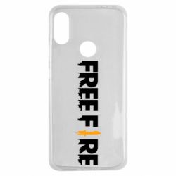 Чехол для Xiaomi Redmi Note 7 Free Fire logo