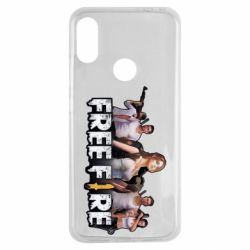 Чехол для Xiaomi Redmi Note 7 Free Fire Team
