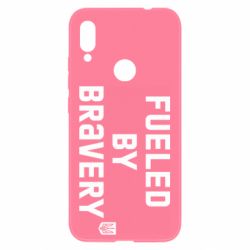 Чехол для Xiaomi Redmi Note 7 Fueled by bravery - PrintSalon