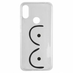Чехол для Xiaomi Redmi Note 7 Funny tits - PrintSalon