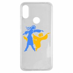 Чехол для Xiaomi Redmi Note 7 Гопак. Девушка и парень - PrintSalon