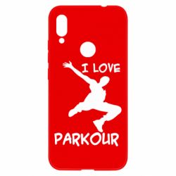 Чехол для Xiaomi Redmi Note 7 I love parkour - PrintSalon