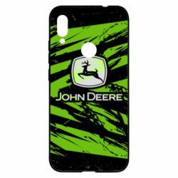 Чохол для Xiaomi Redmi Note 7 John Deere and green background - PrintSalon