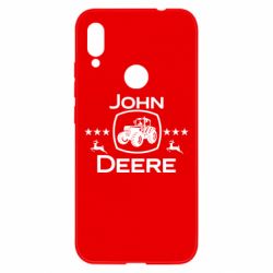 Чехол для Xiaomi Redmi Note 7 John Deere and tractor fanArt - PrintSalon