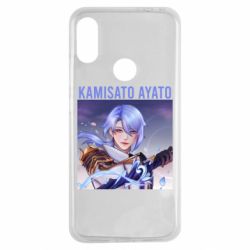 Чехол для Xiaomi Redmi Note 7 Kamisato Ayato - PrintSalon