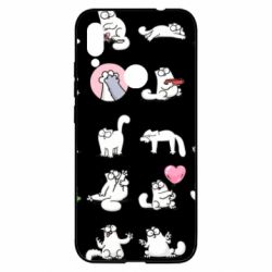 Чохол для Xiaomi Redmi Note 7 Кот Саймона емоції - PrintSalon