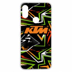 Чохол для Xiaomi Redmi Note 7 KTM orange logo - PrintSalon